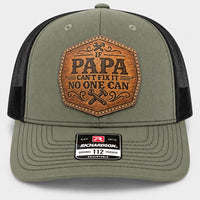 Papa Can Fix It Patch Hat