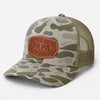 Tooled Leather Style Papa Patch Hat