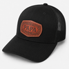 Tooled Leather Style Papa Patch Hat