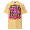 Never Underestimate Great-Grandma - Unisex classic tee — Yellow Haze — front view