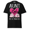 Aunt Loves Her Lil Monsters - Unisex classic tee — Black — front view