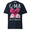 G-Ma Loves Her Lil Monsters - Unisex classic tee — Navy — front view
