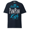 Livin' the PAWPAW Life - Unisex classic tee — Navy — front view