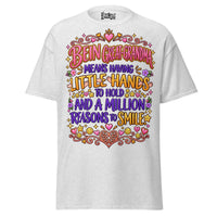 Being GREAT-GRANDMA Means - Unisex classic tee — Ash — front view