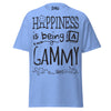 Happiness is Being a Gammy - Unisex classic tee — Carolina Blue — front view