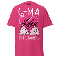 G-Ma Loves Her Lil Monsters - Unisex classic tee — Heliconia — front view