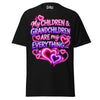 My Children & Grandchildren are my Everything - Unisex classic tee — Black — front view