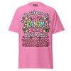 My Nickname is GRANDMA - Unisex classic tee — Azalea — front view