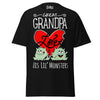 Great-Grandpa Loves His Lil Monsters - Unisex classic tee — Black — front view