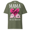 Mama Loves Her Lil Monsters - Unisex classic tee — Military Green — front view