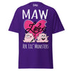 Maw Loves Her Lil Monsters - Unisex classic tee — Purple — front view