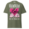 Mawmaw Loves Her Lil Monsters - Unisex classic tee — Military Green — front view