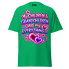 My Children & Grandchildren are my Everything - Unisex classic tee — Irish Green — front view