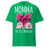 Momma Loves Her Lil Monsters - Unisex classic tee — Irish Green — front view