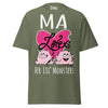 Ma Loves Her Lil Monsters - Unisex classic tee — Military Green — front view