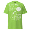 I Love my Great Grandkids to the Moon and Back - Unisex classic tee — Lime — front view