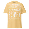Happiness is Being a Poppy - Unisex classic tee — Yellow Haze — front view