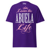 Livin' the ABUELA Life - Unisex classic tee — Purple — front view