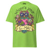 Whooo's Your G-MA? - Unisex classic tee — Lime — front view