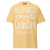 Happiness is Being a Grandpa - Unisex classic tee — Yellow Haze — front view