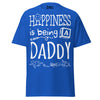 Happiness is Being a Daddy - Unisex classic tee — Royal — front view