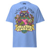 Whooo's Your Nanna? - Unisex classic tee — Carolina Blue — front view