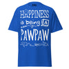 Happiness is Being a Pawpaw - Unisex classic tee — Royal — front view