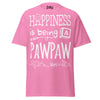 Happiness is Being a Pawpaw - Unisex classic tee — Azalea — front view