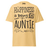 Happiness is Being an Auntie - Unisex classic tee — Yellow Haze — front view