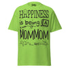 Happiness is Being a Mommom - Unisex classic tee — Lime — front view
