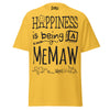 Happiness is Being a Memaw - Unisex classic tee — Daisy — front view