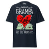 Great-Grampa Loves His Lil Monsters - Unisex classic tee — Navy — front view