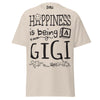 Happiness is Being a Gigi - Unisex classic tee — Natural — front view