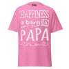 Happiness is Being a Papa - Unisex classic tee — Azalea — front view