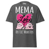 Mema Loves Her Lil Monsters - Unisex classic tee — Dark Heather — front view