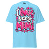 I Love Being MIMI - Unisex classic tee — Sky — front view