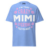 I'm that Crazy MIMI - Unisex classic tee — Carolina Blue — front view