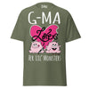 G-Ma Loves Her Lil Monsters - Unisex classic tee — Military Green — front view