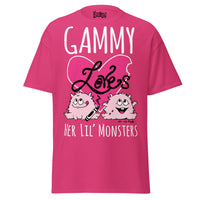 Gammy Loves Her Lil Monsters - Unisex classic tee — Heliconia — front view
