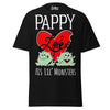 Pappy Loves His Lil Monsters - Unisex classic tee — Black — front view