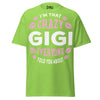 I'm that Crazy GIGI - Unisex classic tee — Lime — front view