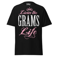 Livin' the GRAMS Life - Unisex classic tee — Black — front view