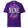 Livin' the NENE Life - Unisex classic tee — Purple — front view
