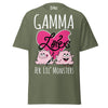 Gamma Loves Her Lil Monsters - Unisex classic tee — Military Green — front view