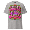 Never Underestimate Gigi - Unisex classic tee — Sport Grey — front view