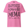 Happiness is Being a Mema - Unisex classic tee — Azalea — front view