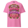 Never Stand Between a Gramma and her Grandkids - Unisex classic tee — Azalea — front view