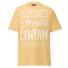 Happiness is Being a Pawpaw - Unisex classic tee — Yellow Haze — front view