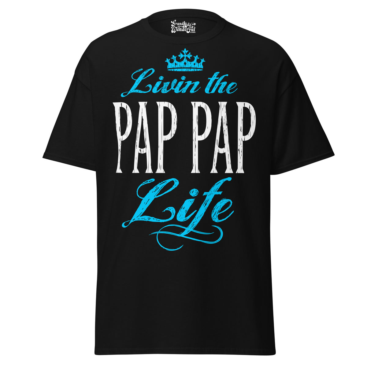 Livin' the PAP PAP Life - Unisex classic tee — Black — front view