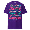 I'm Called MEMAW - Unisex classic tee — Purple — front view